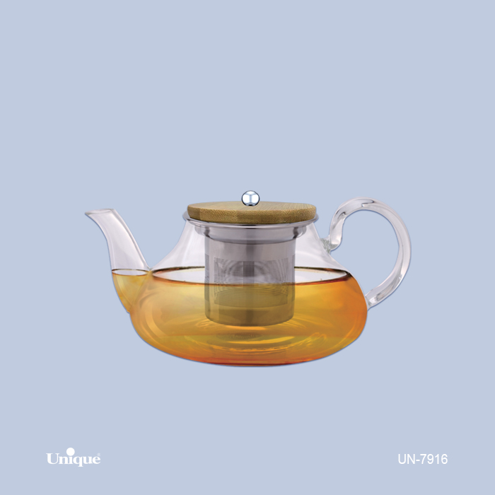 قوری پیرکس 800ML درب بامبو 