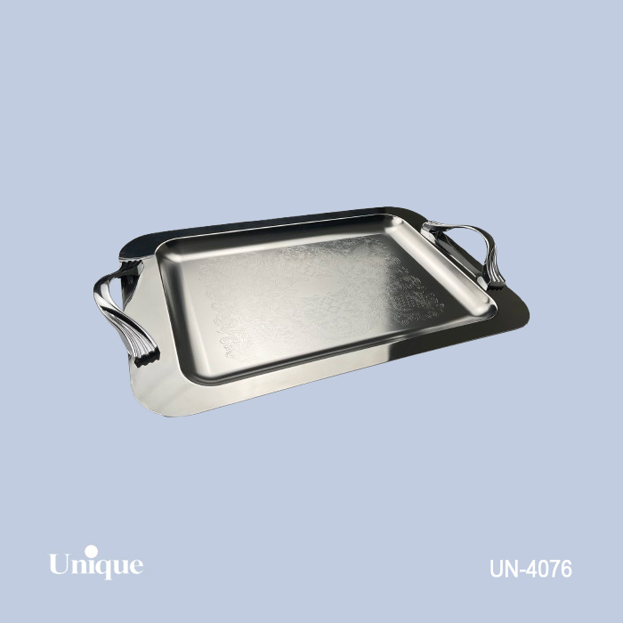 سینی بزرگ استیل بدون پایه
