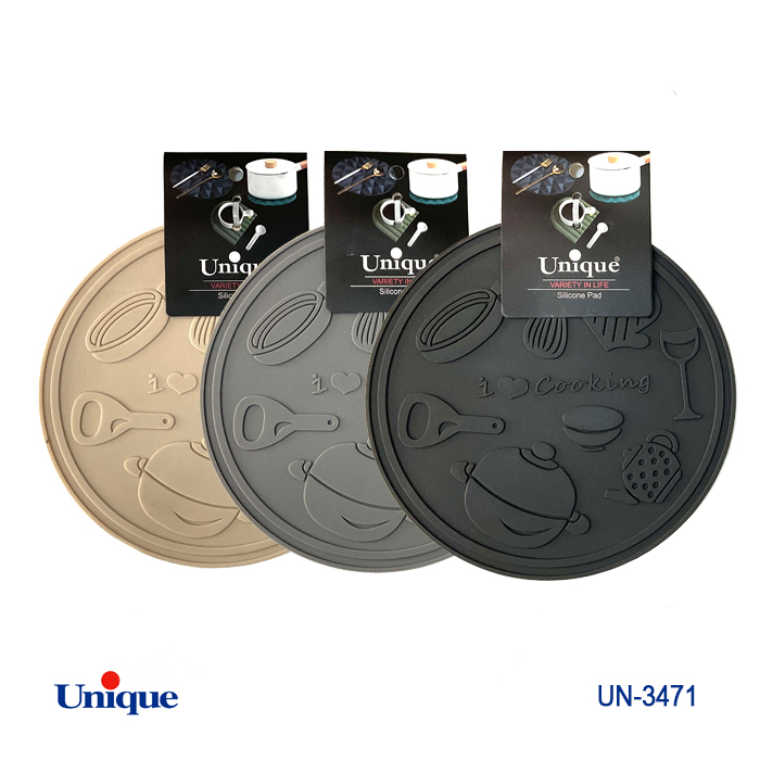 زیر قابلمه ای سیلیکون-مدل گرد