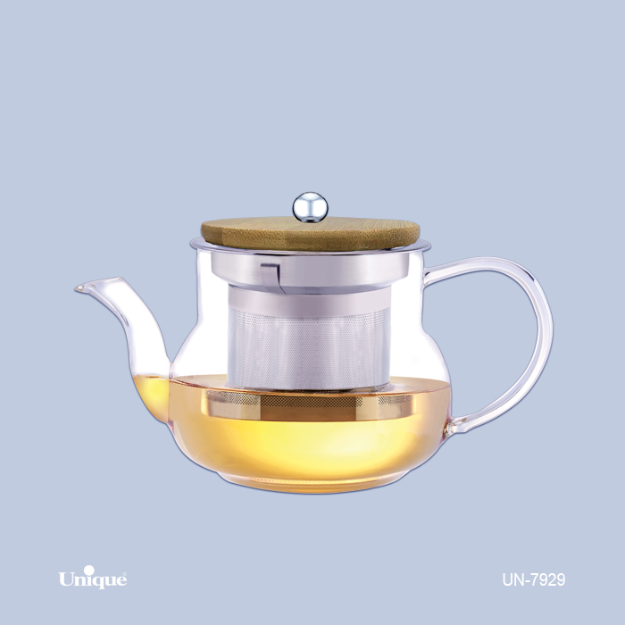 قوری پیرکس 800ML درب بامبو