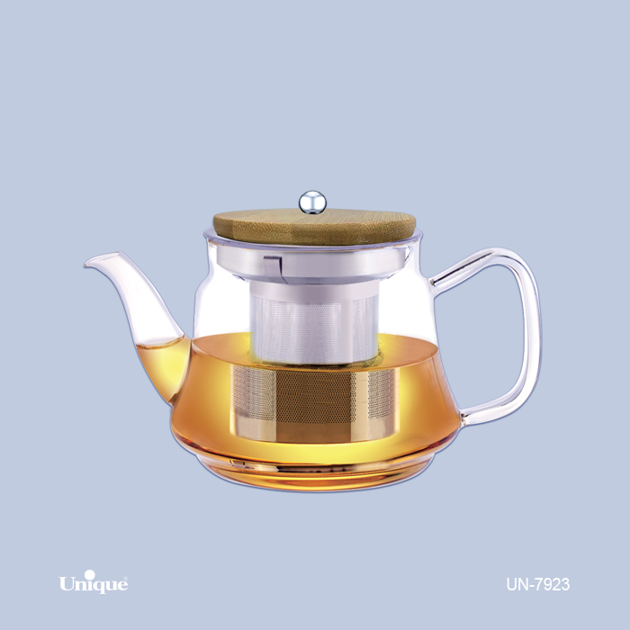 قوری پیرکس 800ML درب بامبو