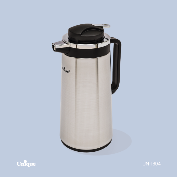 فلاکس 1/3 لیتر استیل شیشه دار