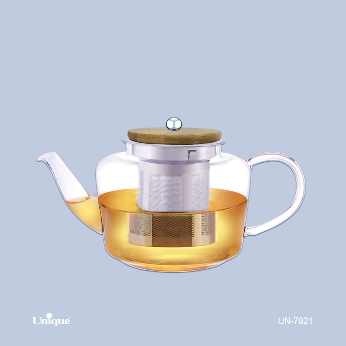 قوری پیرکس 850ML درب بامبو