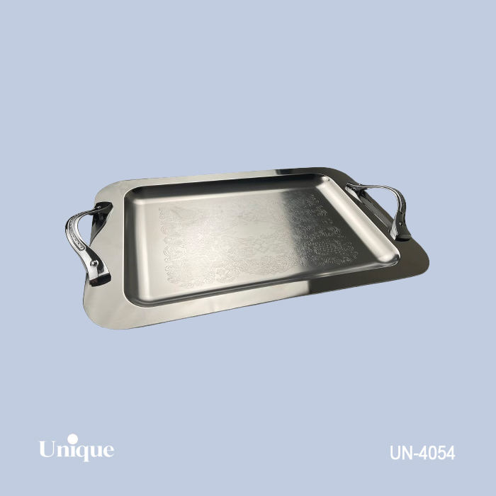 سینی بزرگ استیل بدون پایه